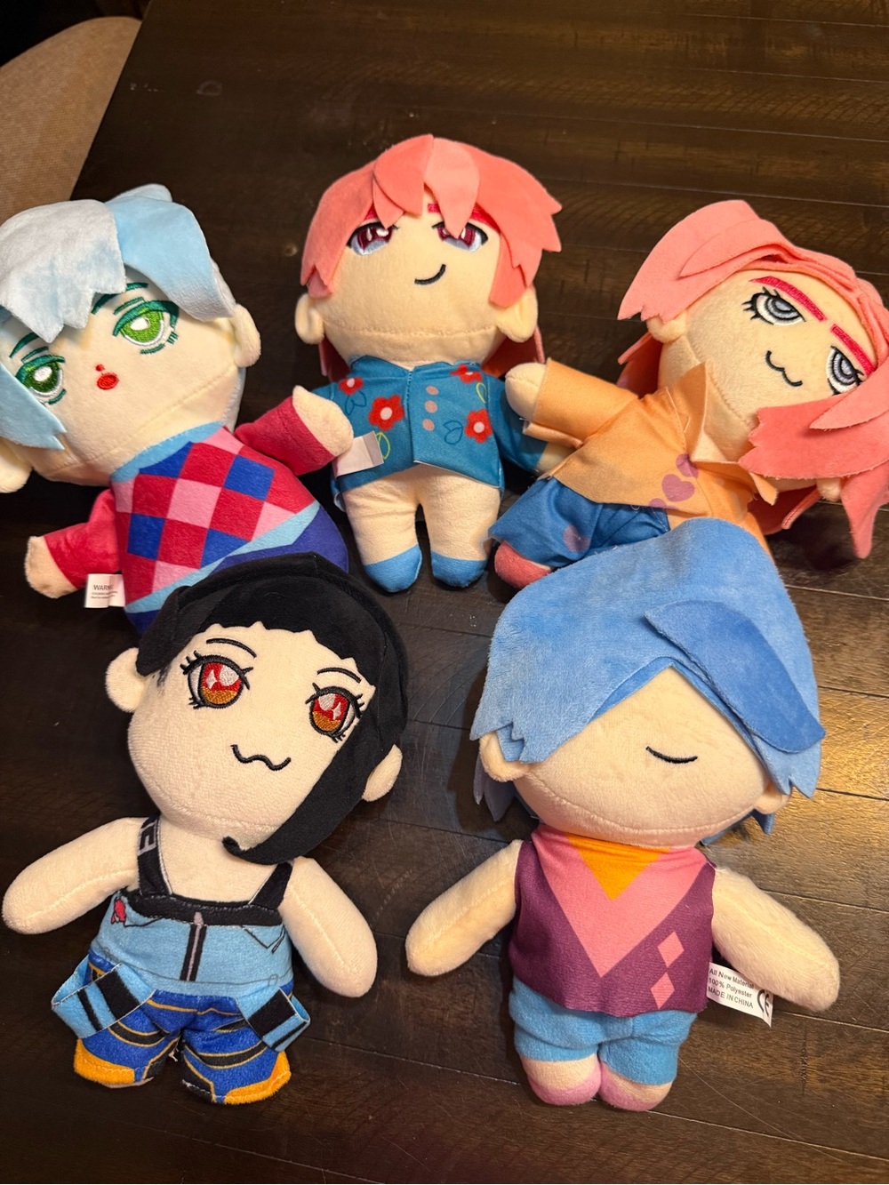 K-pop Demon Hunters Anime-Inspired Plush Doll - Multicolor Kids Toy Set